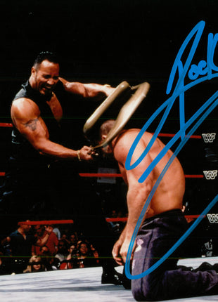 The Rock signed 8x10 Photo (w/ PSA)