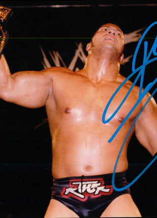 The Rock signed 8x10 Photo (w/ PSA)