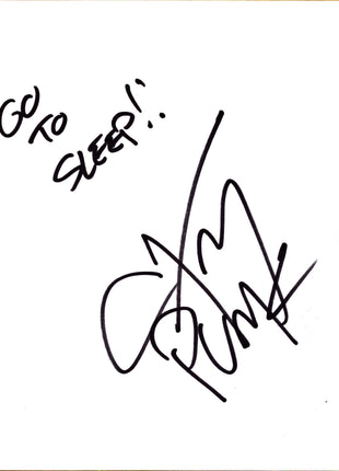CM Punk signed Japanese Shikishi Board