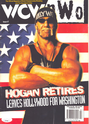 Miss Elizabeth signed WCW/nWo Magazine Issue 47 (w/ JSA) 1999