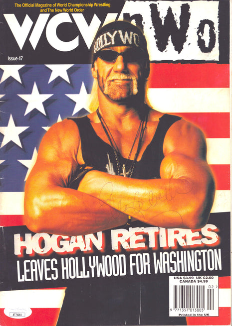 Miss Elizabeth signed WCW/nWo Magazine Issue 47 (w/ JSA) 1999