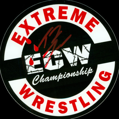 Tommy Dreamer signed ECW Sticker