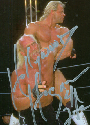 Hollywood Hogan signed 4x6 Photo Card (4 Life)