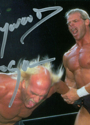 Hollywood Hogan signed 4x6 Photo Card
