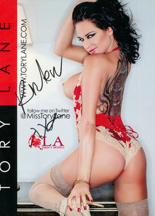 Tory Lane signed 8x10 Photo