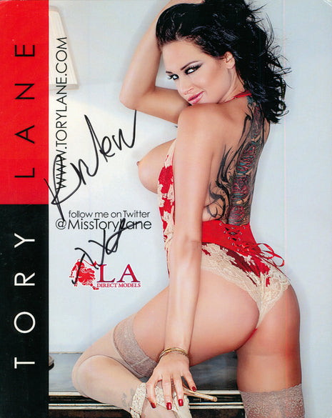 Tory Lane signed 8x10 Photo