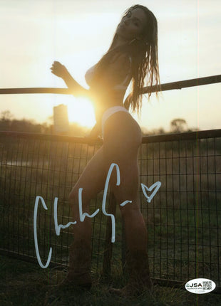 Chelsea Green signed 8x10 Photo (w/ JSA)