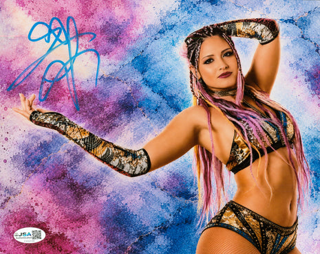 Giulia signed 8x10 Photo (w/ JSA)