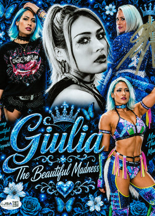 Giulia signed 8x10 Photo (w/ JSA)