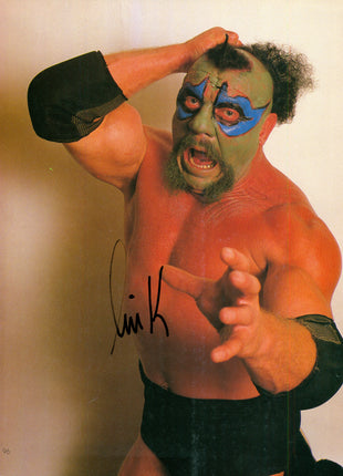 Missing Link signed Magazine Page