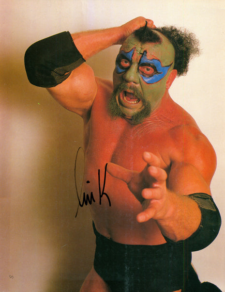 Missing Link signed Magazine Page