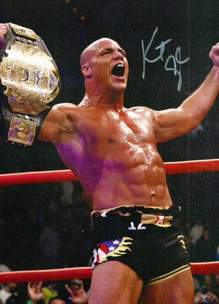 Kurt Angle signed 8x10 Photo