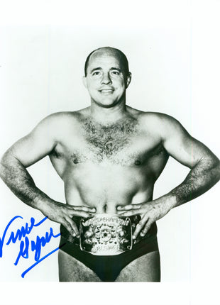 Verne Gagne signed 8x10 Photo