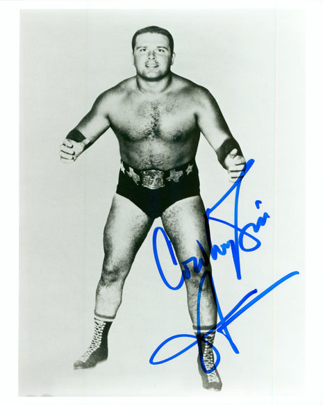 Bill Watts signed 8x10 Photo