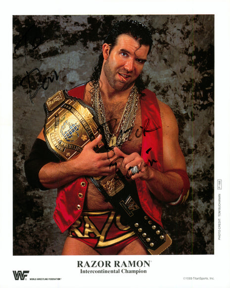 Razor Ramon signed 8x10 Photo