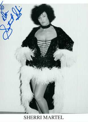Sherri Martel signed 8x10 Photo