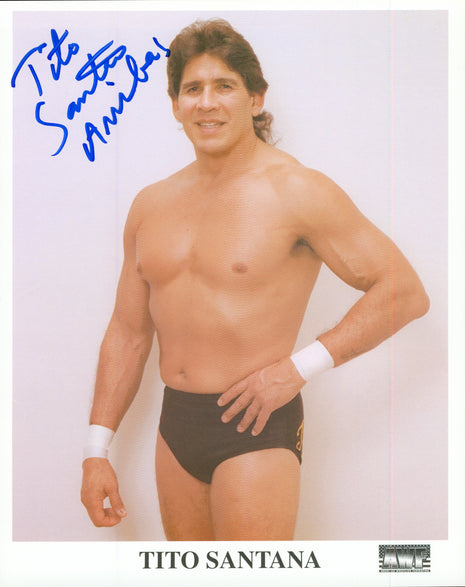 Tito Santana signed 8x10 Photo