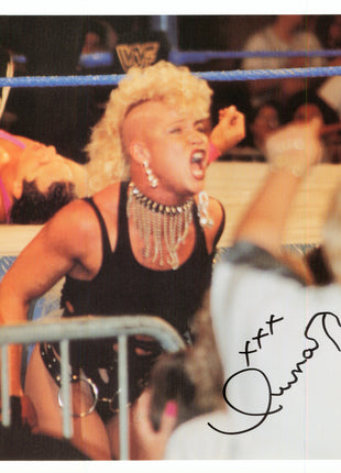 Luna Vachon signed 8x10 Photo