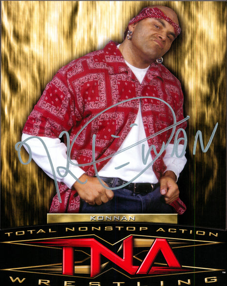 Konnan signed 8x10 Photo