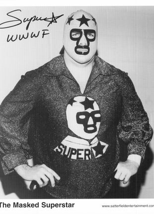 The Masked Superstar signed 8x10 Photo