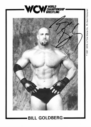 Bill Goldberg signed 8x10 Photo