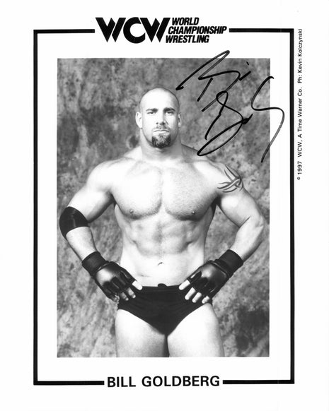 Bill Goldberg signed 8x10 Photo