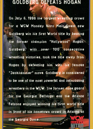 Bill Goldberg signed Commemorative Ticket (Monday Nitro) #3061/10000