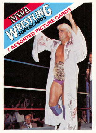 Ric Flair signed Wonderama NWA Wrestling Supercards Trading Card *PRE-ORDER*