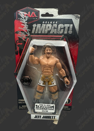 Jeff Jarrett signed TNA Impact Action Figure