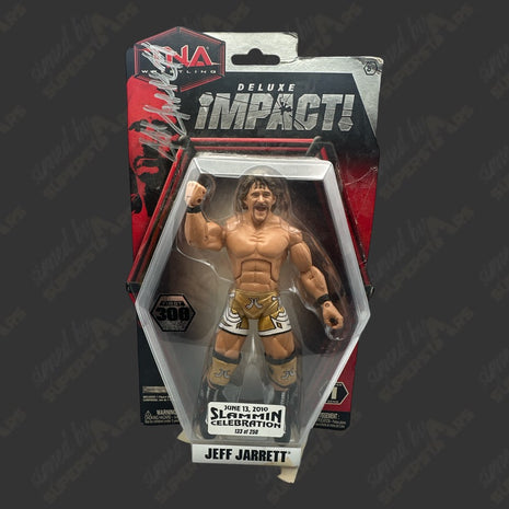 Jeff Jarrett signed TNA Impact Action Figure