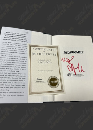 Bella Twins - Nikki & Brie Bella signed Incomparable Book