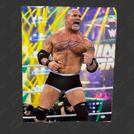 Bill Goldberg signed 16x20 Photo (w/ PSA)