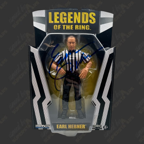 Earl Heber signed Impact Wrestling Legends of the Ring Action Figure