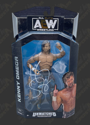 Kenny Omega signed AEW Unmatched Series 1 Action Figure