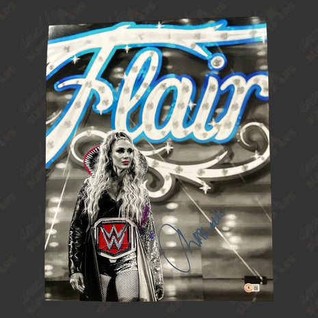 Charlotte Flair signed 16x20 Photo (w/ Beckett)