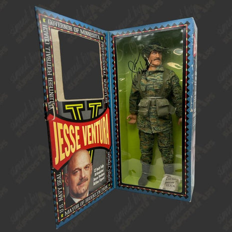 Jesse Ventura signed Man of Action Action Figure