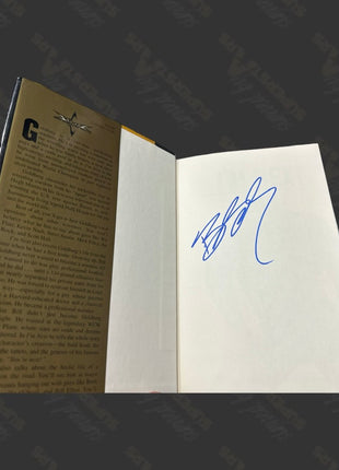 Bill Goldberg signed The Strange Journey... Book