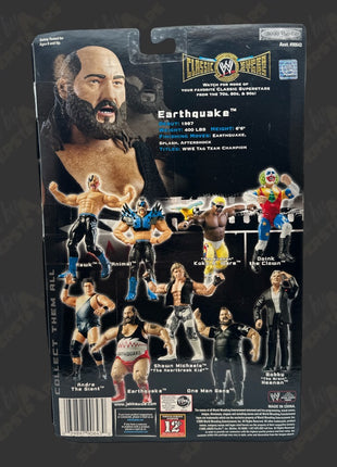 Typhoon signed Earthquake WWE Jakks Classic Superstars Action Figure