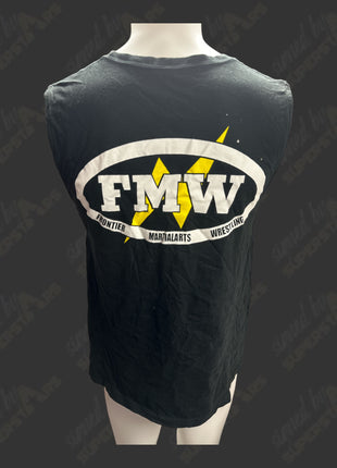 Atsushi Onita signed Ring Worn T-Shirt from FMW