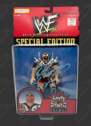 Road Warrior Animal signed WWF Jakks Special Edition Series 3 Action Figure