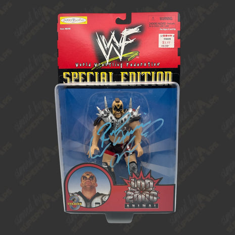 Road Warrior Animal signed WWF Jakks Special Edition Series 3 Action Figure