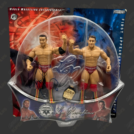 Rob Conway signed WWE WrestleMania XX Action Figure 2pack