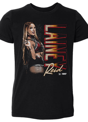 Lainey Reid Vertical Name Kids Toddler WWE T-Shirt