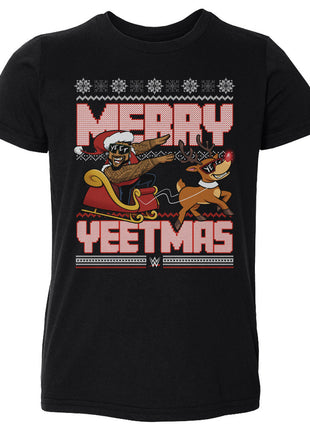 Jey Uso BIG SHOTS Merry Yeetmas Kids Toddler WWE T-Shirt