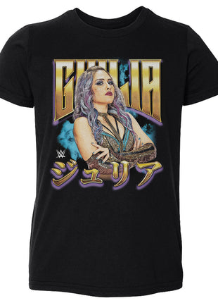 Giulia Superstar Name Kids Toddler WWE T-Shirt