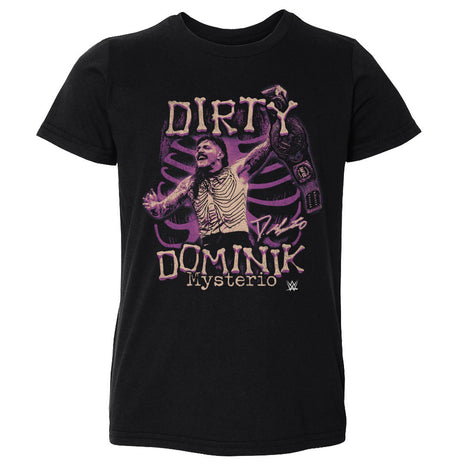 Dominik Mysterio Champion Grunge Kids Toddler WWE T-Shirt