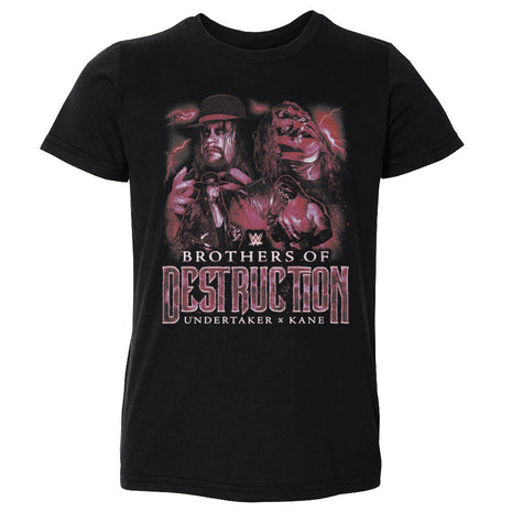 Undertaker & Kane Brothers Of Destruction Vintage Kids Toddler WWE T-Shirt
