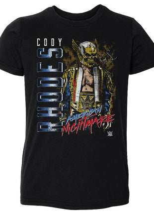 Cody Rhodes Skull Mask Kids Toddler WWE T-Shirt