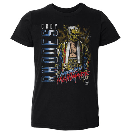 Cody Rhodes Skull Mask Kids Toddler WWE T-Shirt