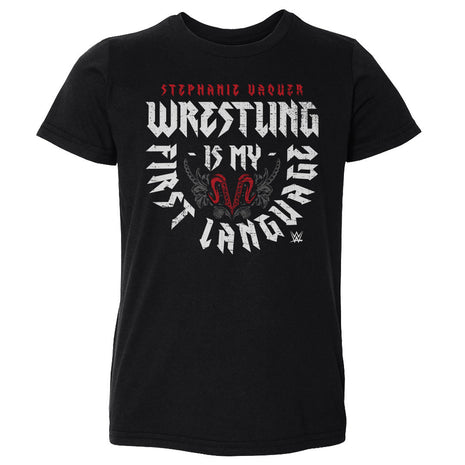 Stephanie Vaquer First Language Kids Toddler WWE T-Shirt